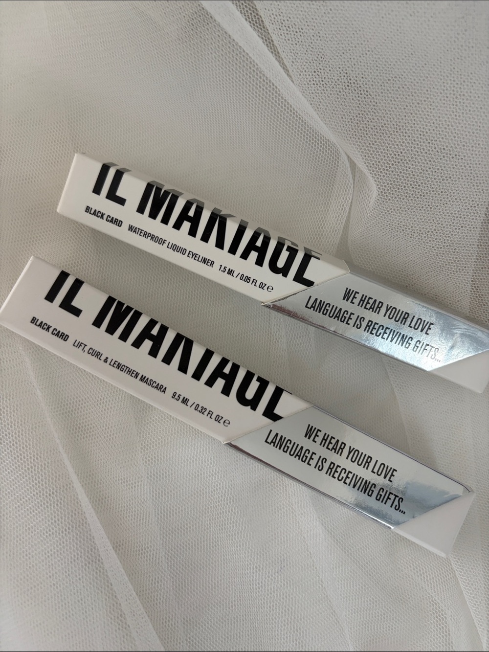 IL MAKIAGE Black Card Waterproof Eyeliner & Mascara Duo - NEW